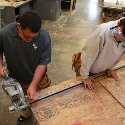 Career Tech Construction Hillcrest Academy