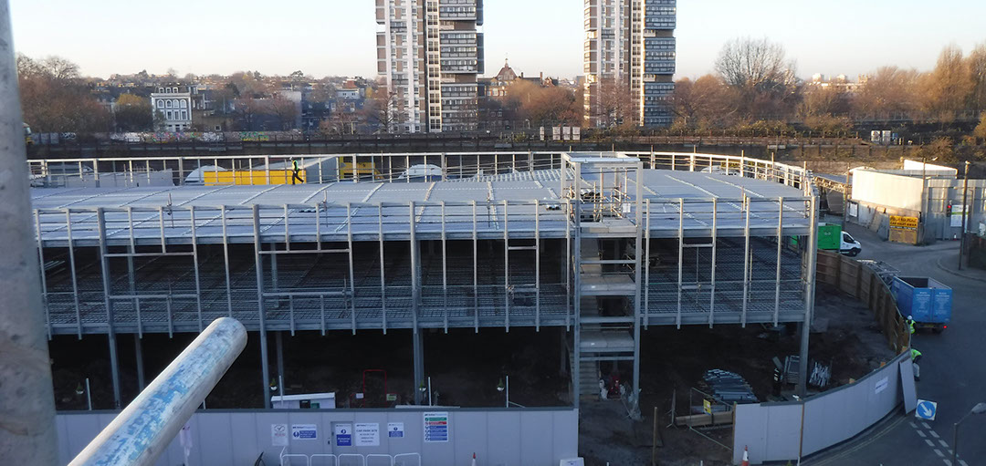 Royal Mail Distribution Centre Nine Elms Hillcrest Structural LTD