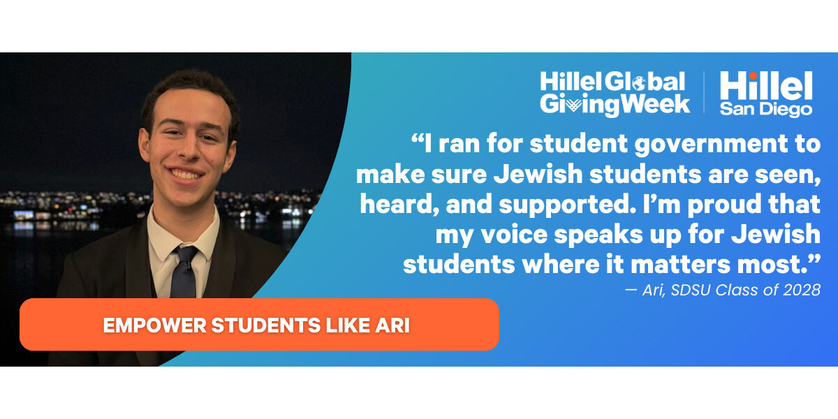 Today, You Can Grow Jewish Leaders Hillel of San Diego(09)