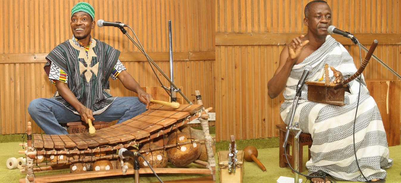 Ghanaian musicians perform in Delhi Hill Post