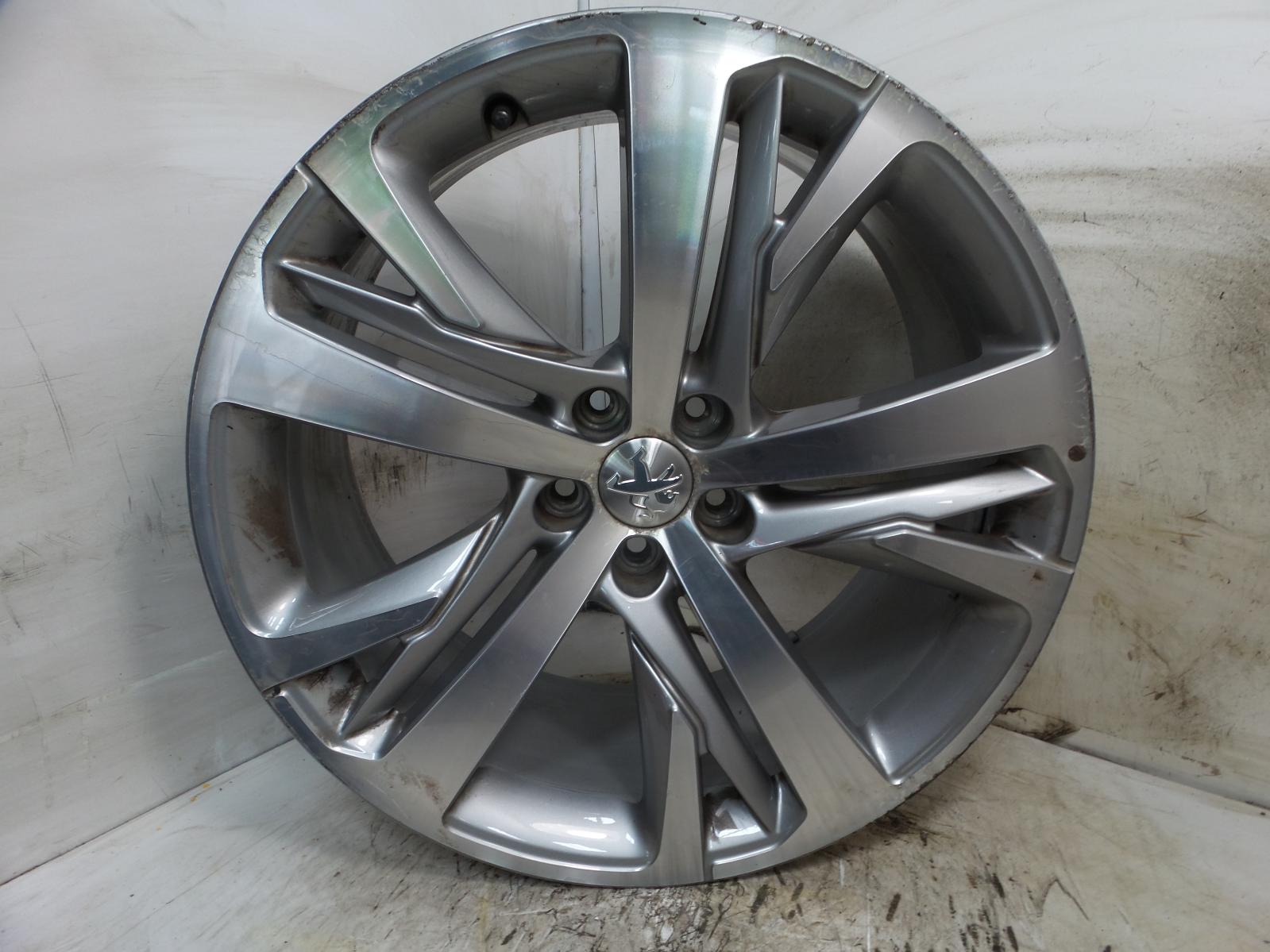 2014 PEUGEOT RCZ Alloy Wheel 5 Stud 5 TwinSpoke Design 8.5J x 19 Inch