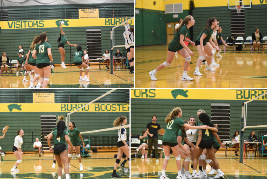 Hillsboro’s Lady Burros Volleyball team completes season with big win
