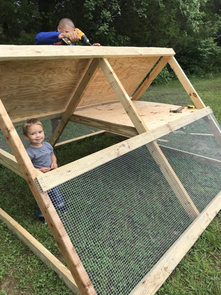 how to build an a frame chicken coop cheap frugal easy