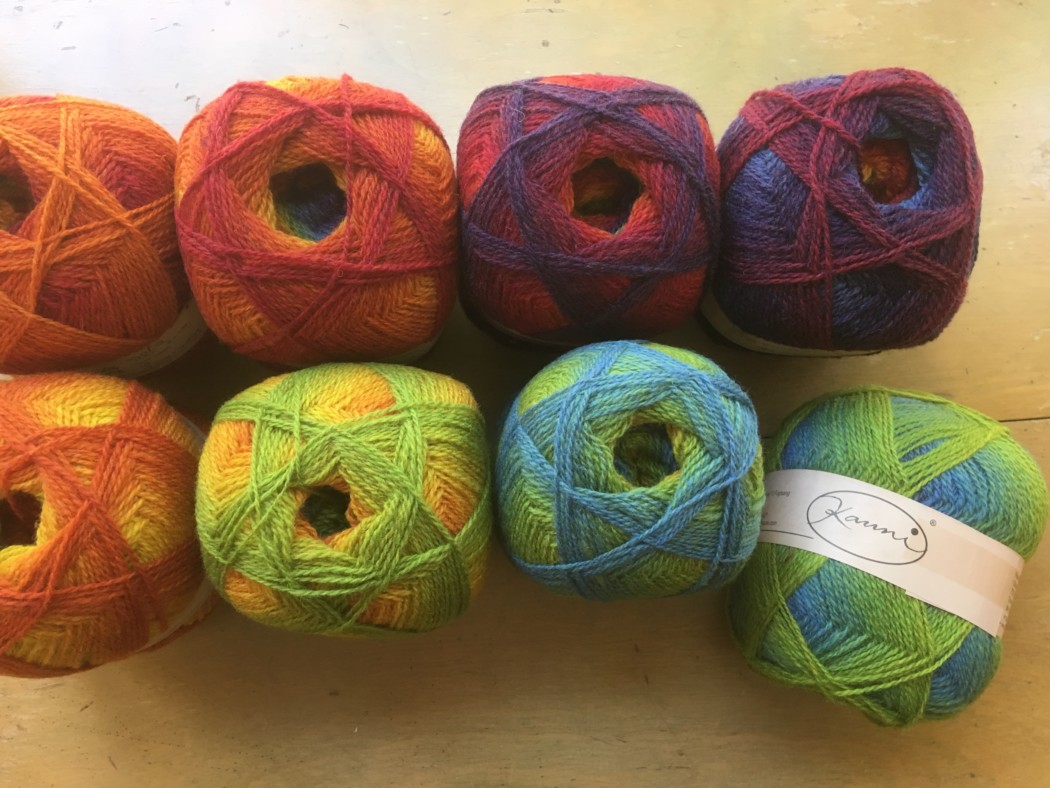 selfstriping Hillsborough Yarn Shop