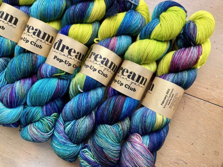 Assigned pooling colorways, new from Dream in Color PopUp Club! Hillsborough Yarn Shop