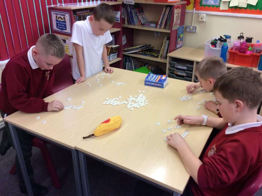 Year 4 Bananagrams Hillside Primary School Baddeley Green