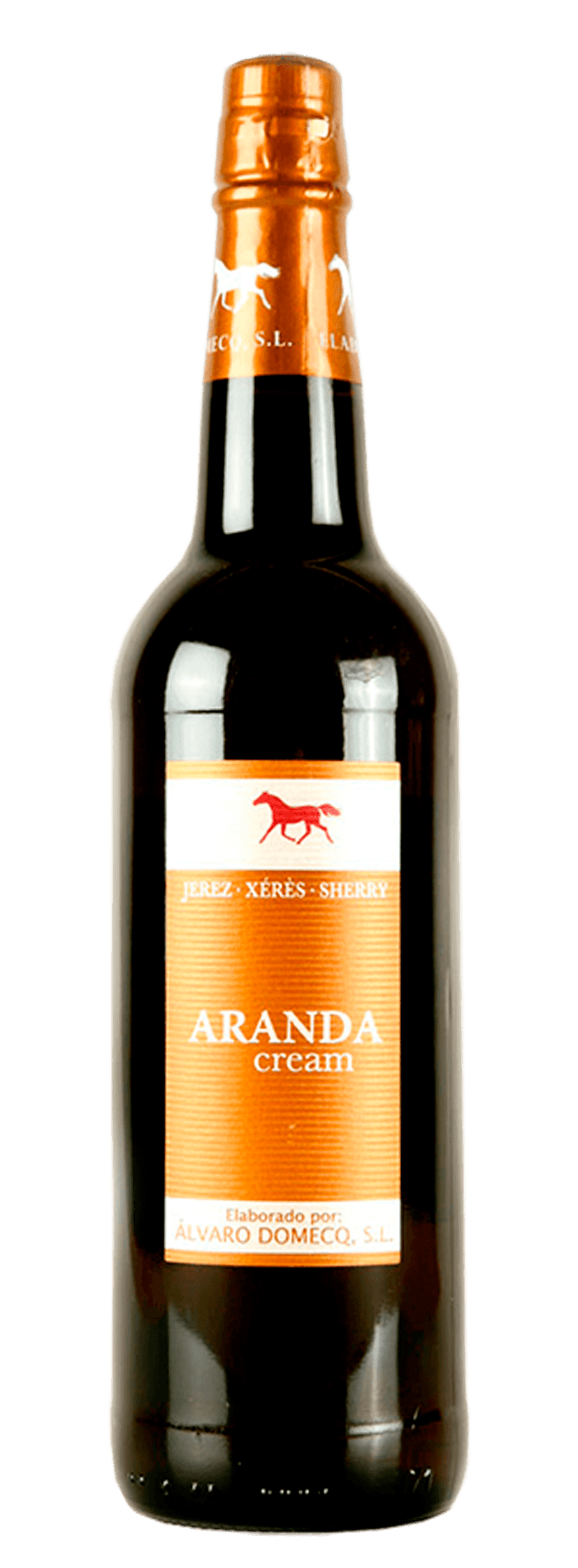NV Alvaro Domecq Aranda Cream Sherry 750ML Hill Side Vineyards