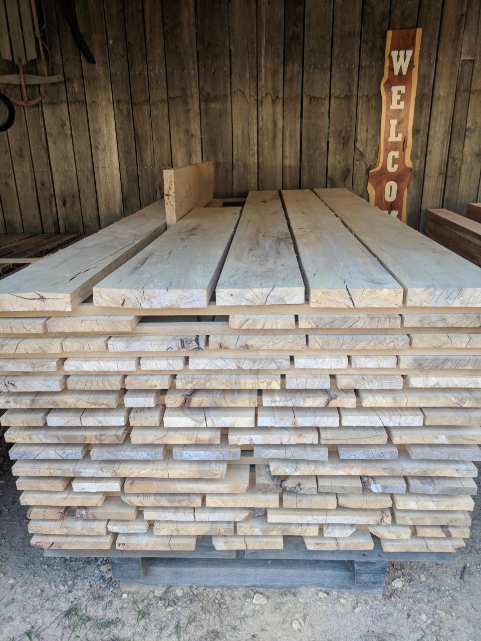 Air Dried Lumber Hill's Mill