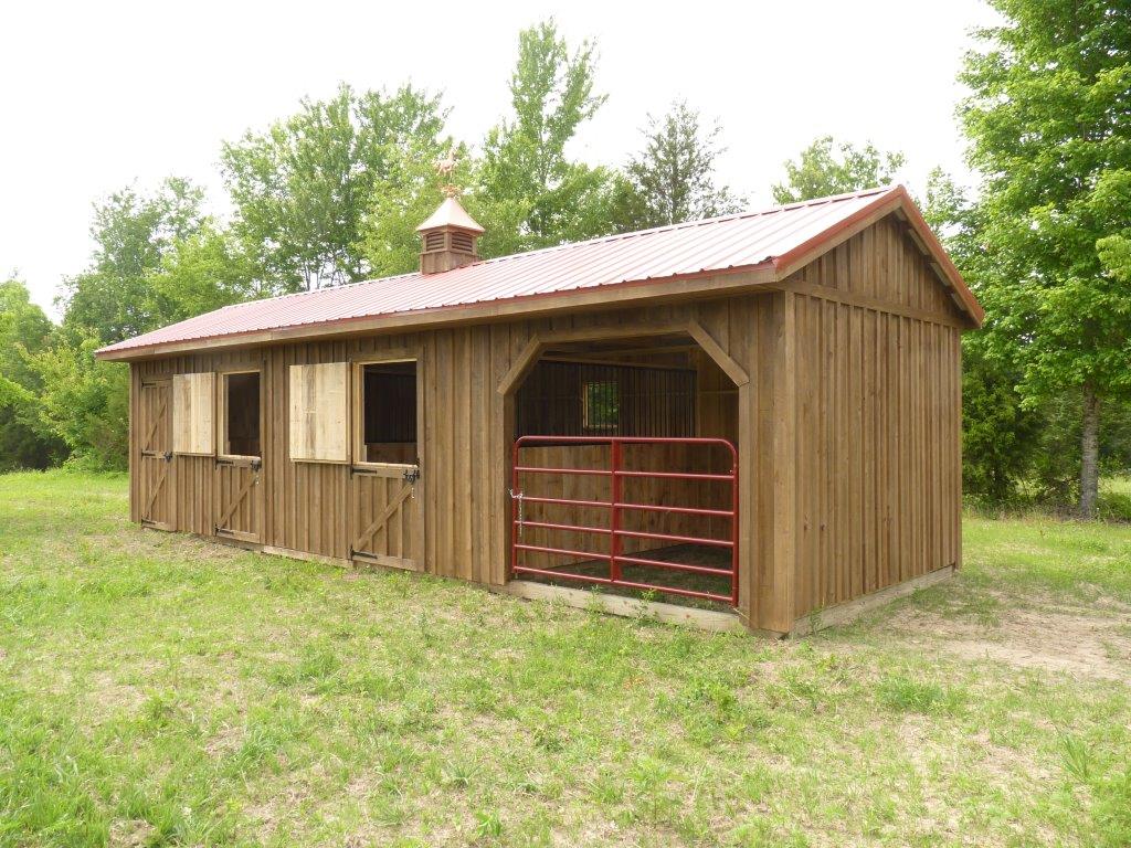 Horse Barns and Stalls for sale Nashville Tennessee Small Horse Barn
