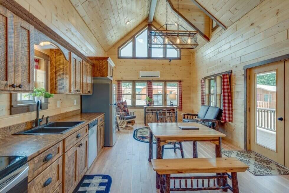 Modular Laramie Peaks Cabin Factory Direct Prebuilt Modular Cabins