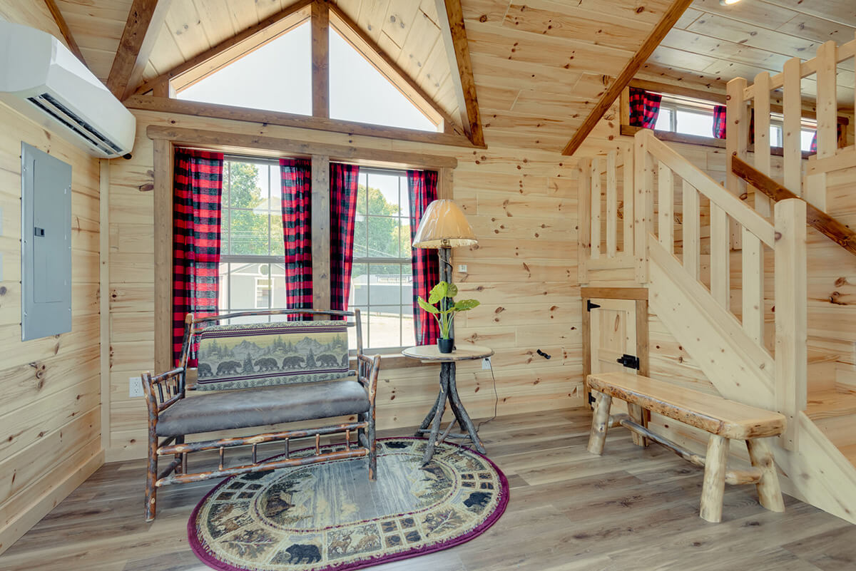 Smokey Mountain Park Model RV Cabin Factory Built Park Model RV