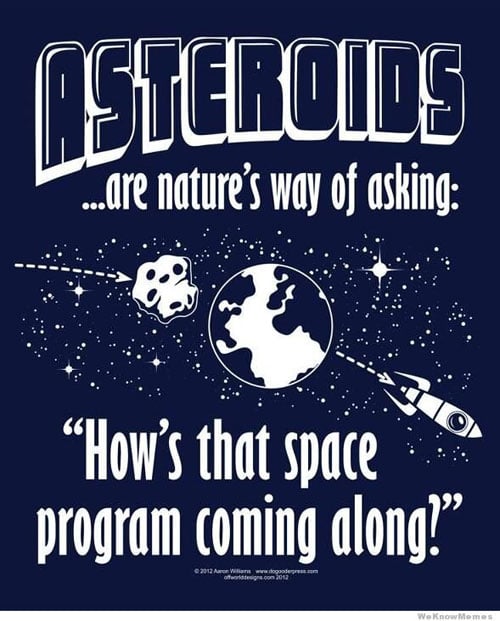Asteroid Meme HILOBROW