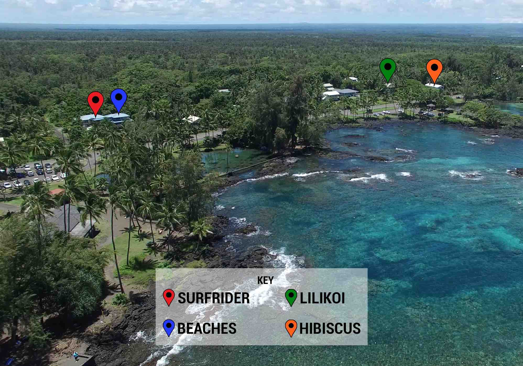 Big Island Vacation Rentals in Hilo Hawaii