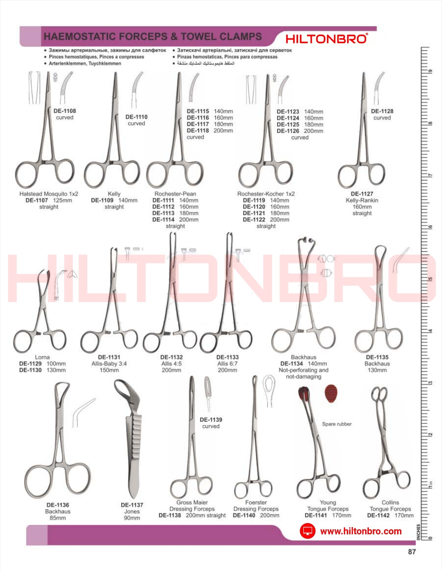 Maxillofacial Surgery Instruments HILTONBRO