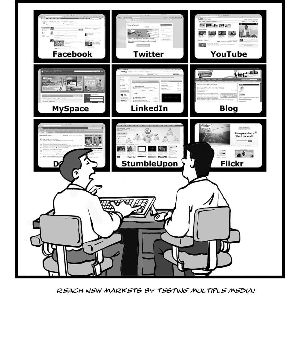 Multiple Media Channels Magnify Your Message Hilton Copywriting