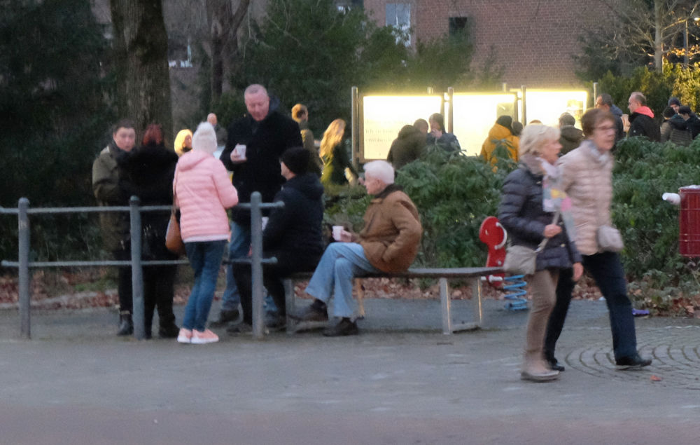 Der Sensenmann trinkt Glühwein Blog hiltrup.europa