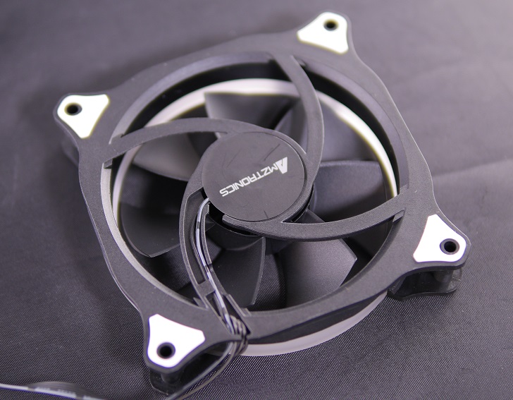 AMZtronics 12cm RGBカラーファン 暇つぶし、自作PCあれやこれ