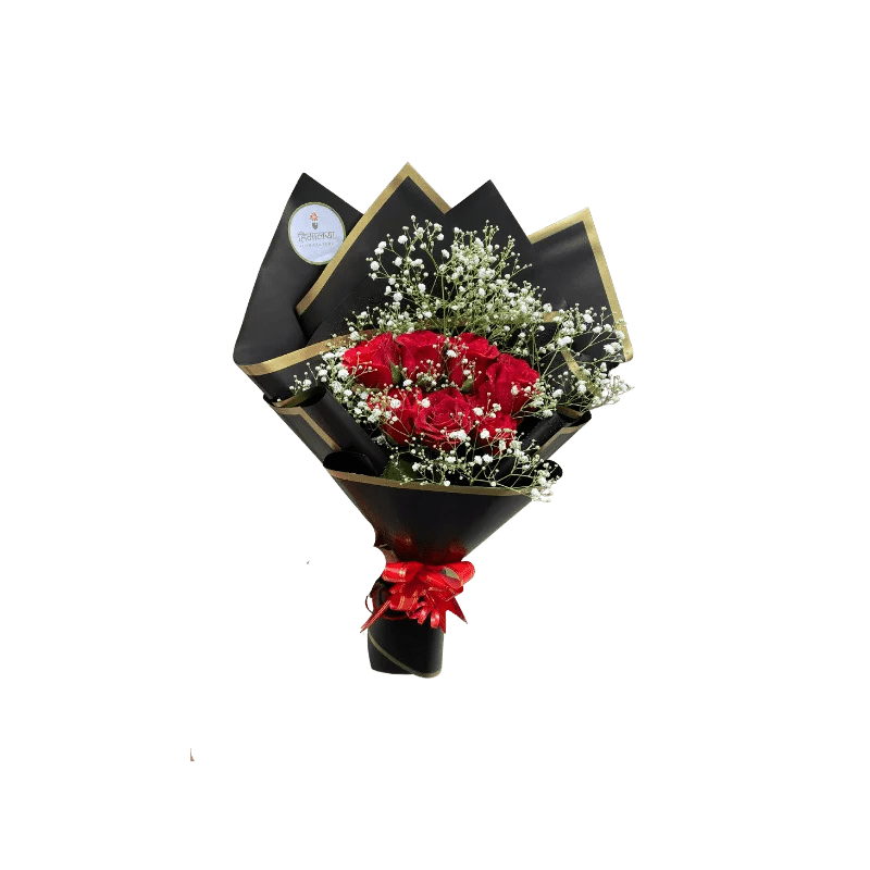 Red Rose Bouquet (Premium Paper) Himalaya Floriculture