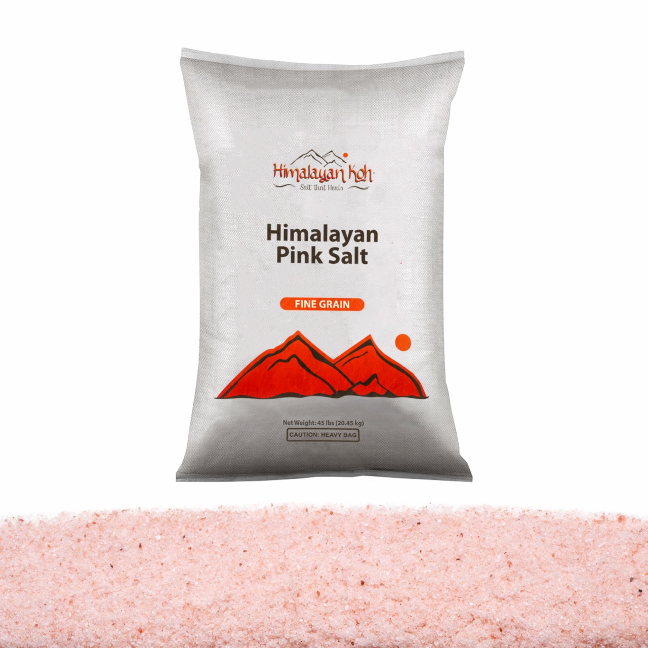 Bag of Himalayan Pink Salt for Livestock (45 lbs.) Himalayan Koh