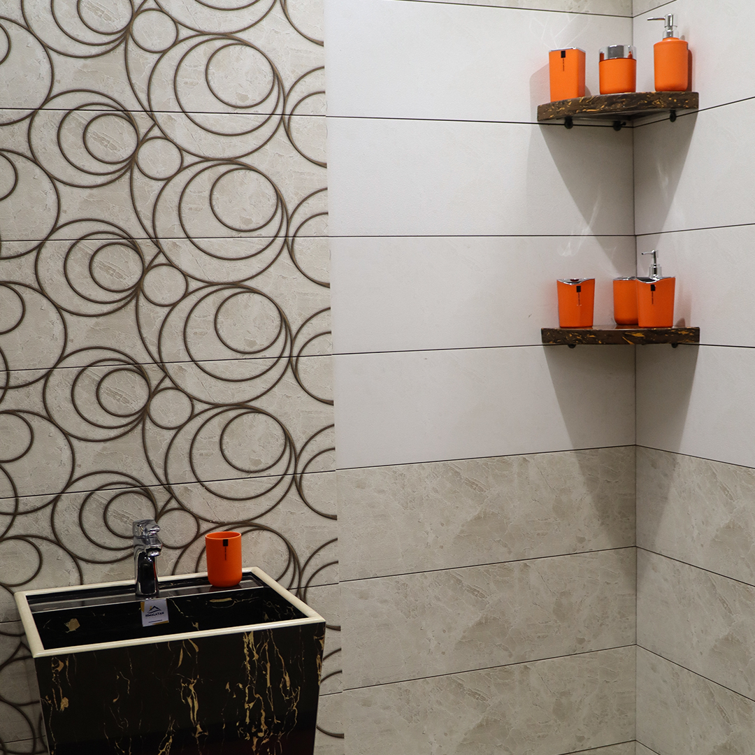 Granite Bathroom Storage Shelf Hanging Shelf 2 Piece Corner Shelf