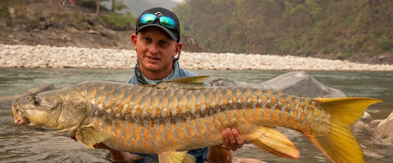 Golden Mahseer Fly Fishing Trips In India