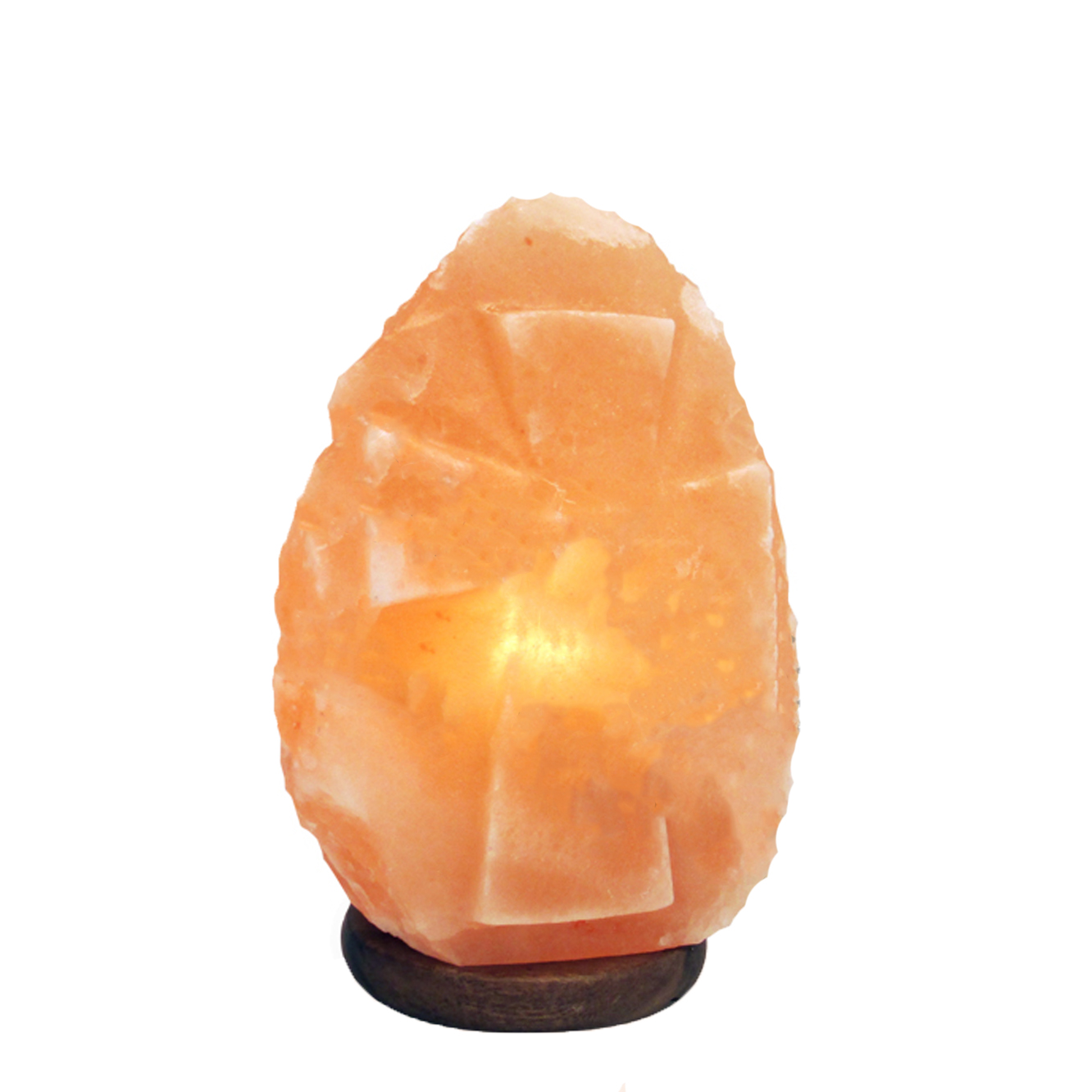 Himalayan Salt Carved Cross Lamp Small Himalayan Salt & Body