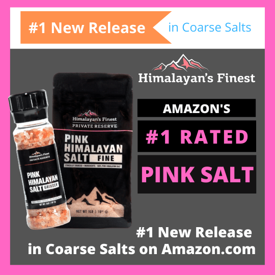 Regular Table Salt vs Himalayan Pink Salt What's the Difference