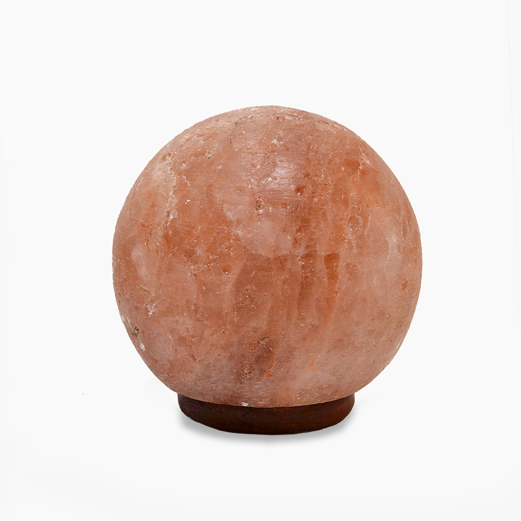 Globe Salt Lamp Himalayan Wellbeing