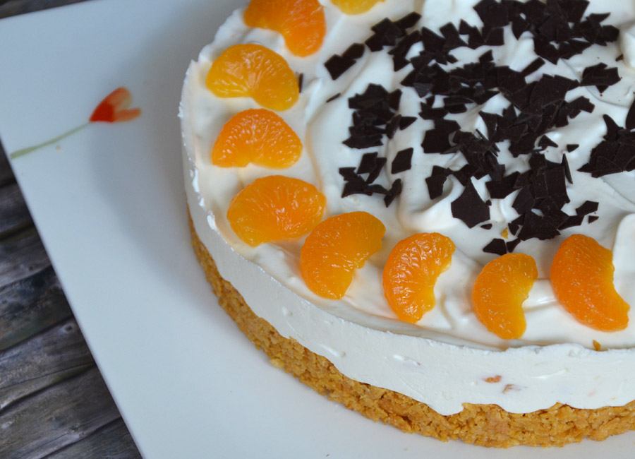 Mandarinentorte (ohne Backen!)