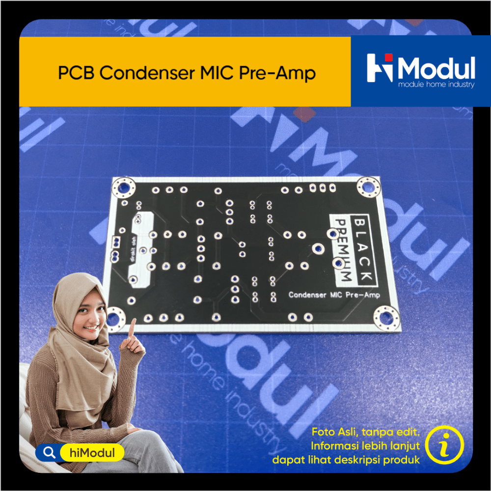 PCB Condenser MIC PreAmp hiModul