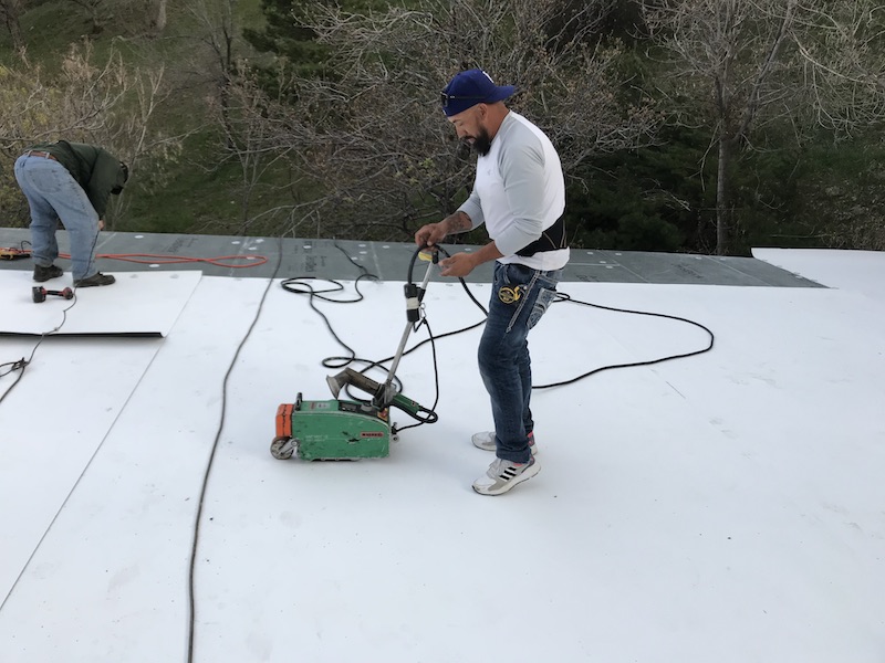 TPO Flashings InterNACHI Inspection Narrative Library