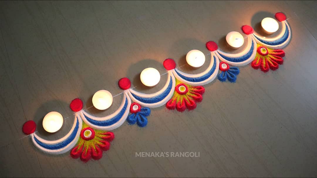 100+ Easy Door Border Rangoli Designs