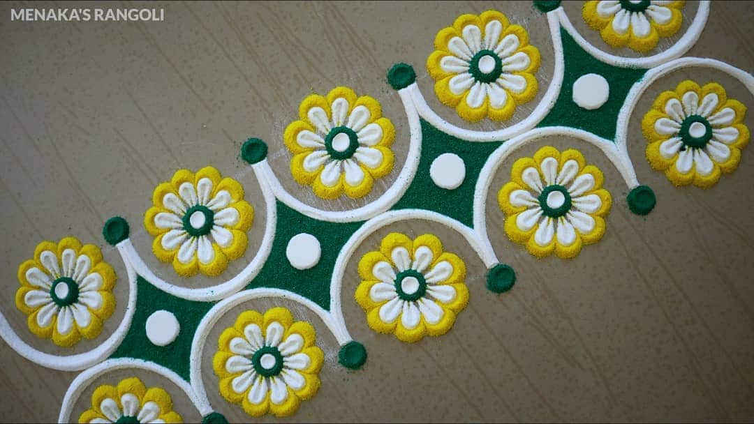 100+ Easy Door Border Rangoli Designs