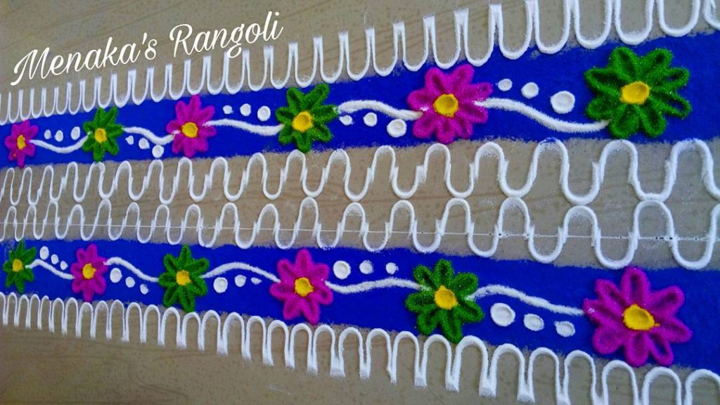 100+ Easy Door Border Rangoli Designs