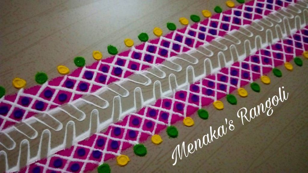 100+ Easy Door Border Rangoli Designs