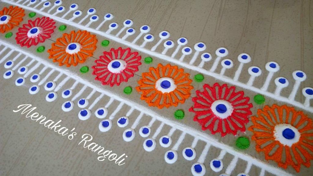 100+ Easy Door Border Rangoli Designs