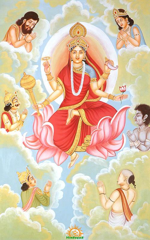 There are very many such sites offering the same, however i have found that most of the sites either offer lyrics or videos or mp3 but very few which also present the meaning to the lyrics. Siddhidatri Goddess Siddhidatri Navadurga Hindupad