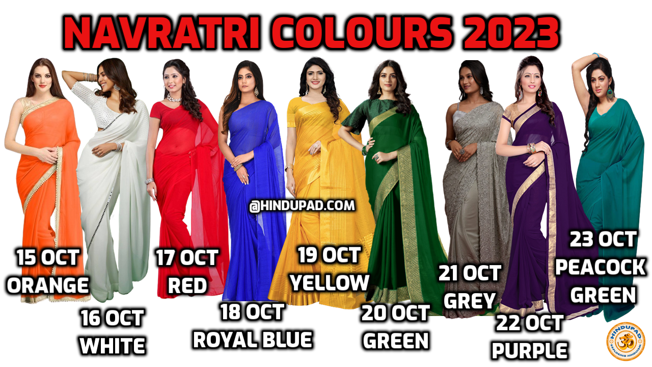 Navratri 2024 Colors To Wear Wynne Karlotte