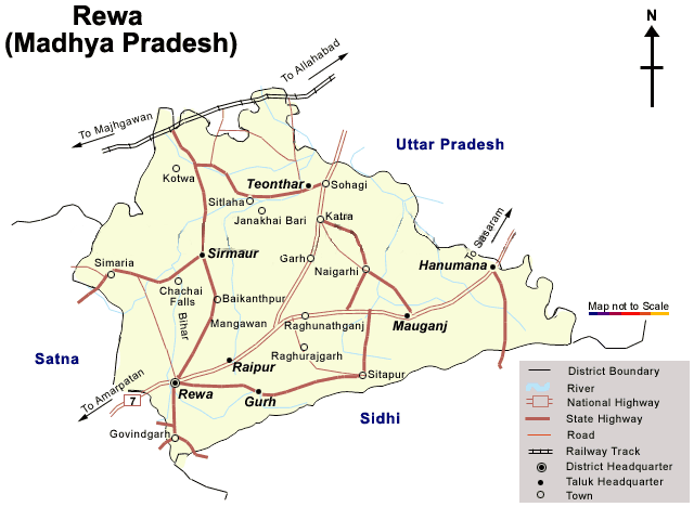 Geography of Rewa City, Madhya Pradesh, India Hindustan Meri Jaan