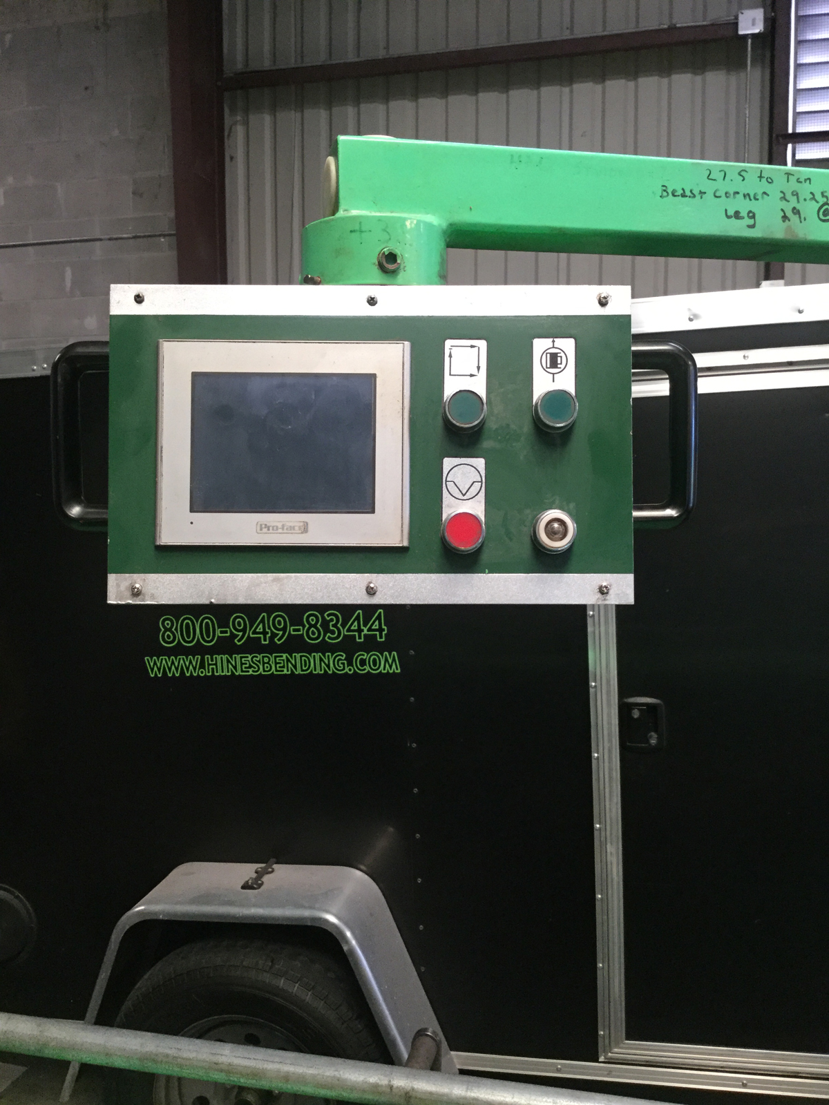 Hydraulic Pipe Bending Machine Hines® Bending Systems