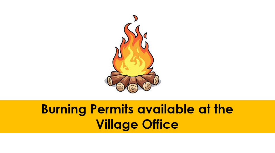Burning Permit Village of Hines Creek