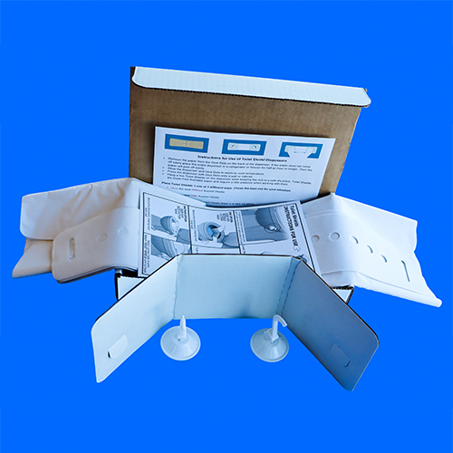 Flushable Toilet Shield Starter Kit Hiney Minder