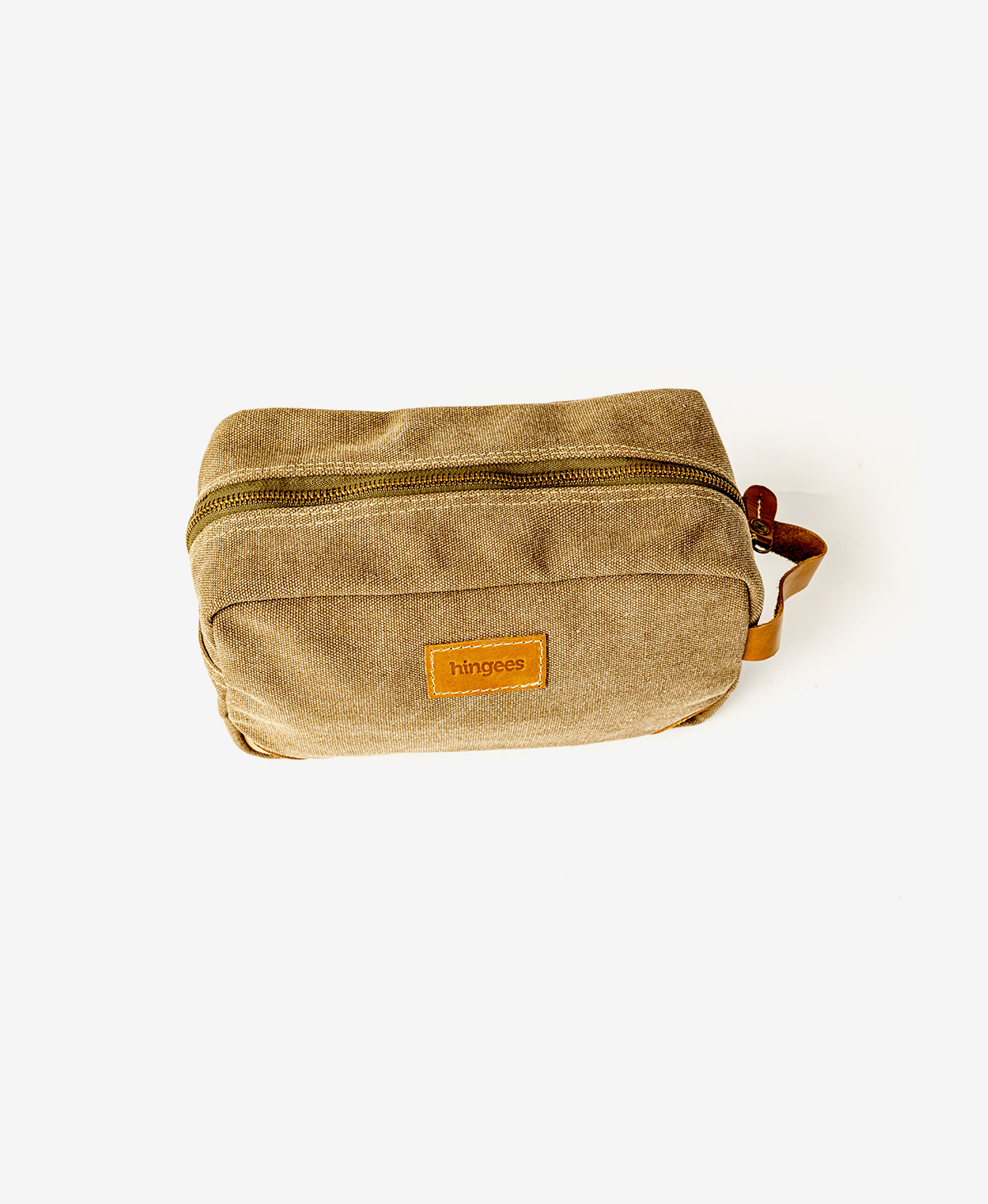 Dopp Kit (Khaki) Hingees