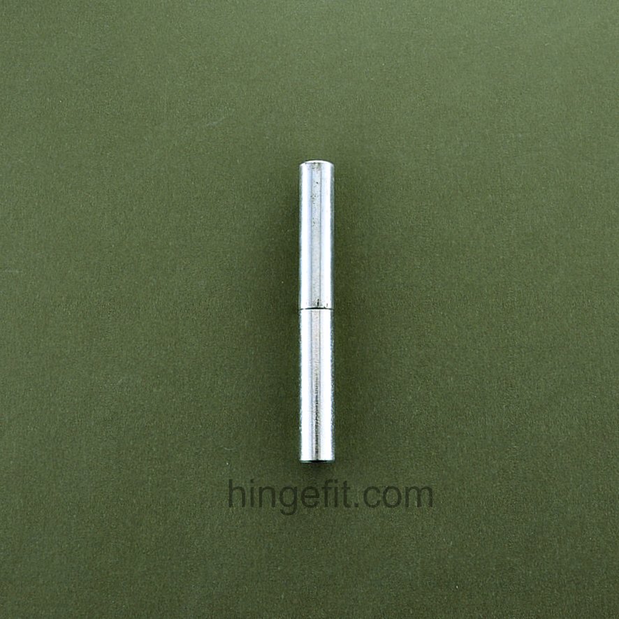 Barrel hinge 120mm solid steel zinc plate