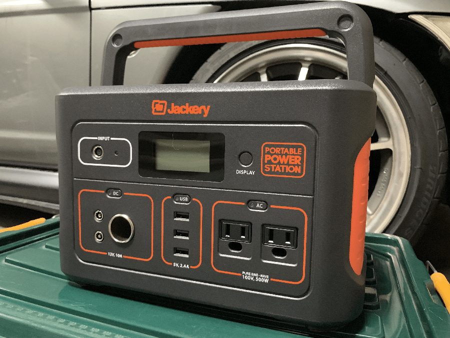 車中泊用のポータブル電源│ひのきダディのジムニーライフ