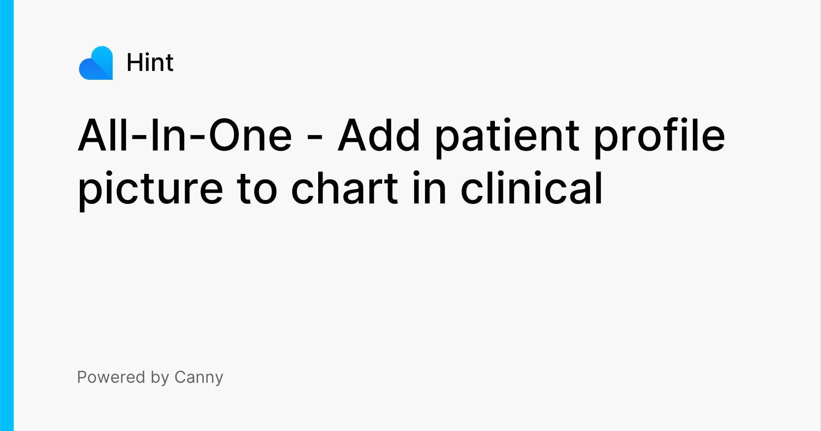 AllInOne Add patient profile picture to chart in clinical Voters