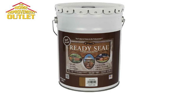 Ready Seal Stain And Sealer Exterior Oil Based Redwood 5Gallon Stain