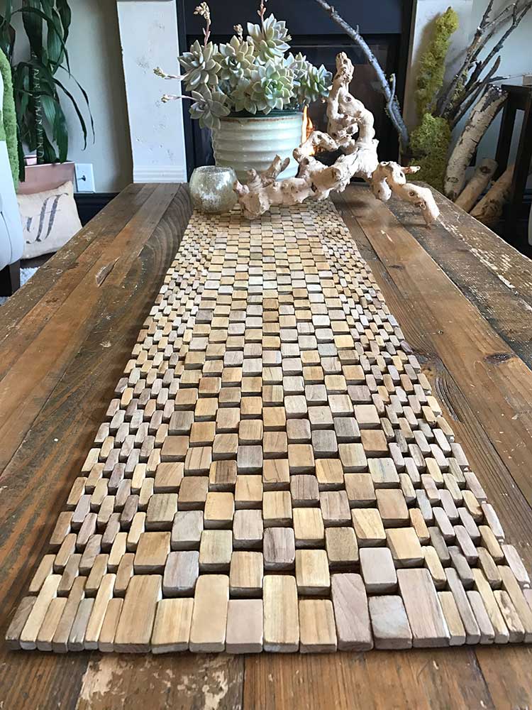 Hipo Modern Living Teak Table Runner IPM082