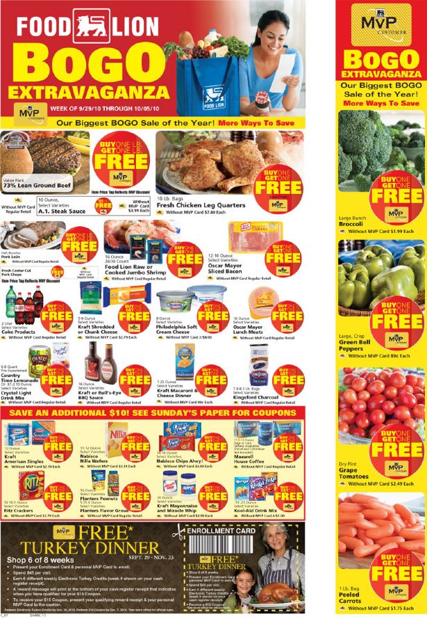 Food Lion Great Sales Week 9/2910/5