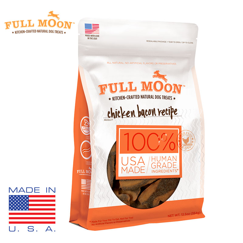 Highly Rated Full Moon KitchenCrafted Natural Dog Treats (Made in the